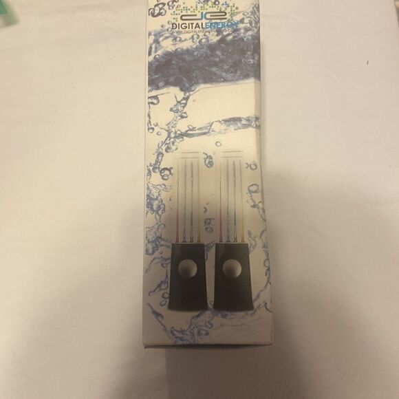 Digital Energy Desktop Dancing Water Speakers New in Box NWT - Picture 8 of 9
